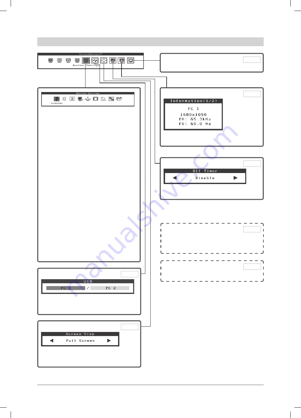 Eizo FLEXSCAN HD2441W - SETUP Скачать руководство пользователя страница 13