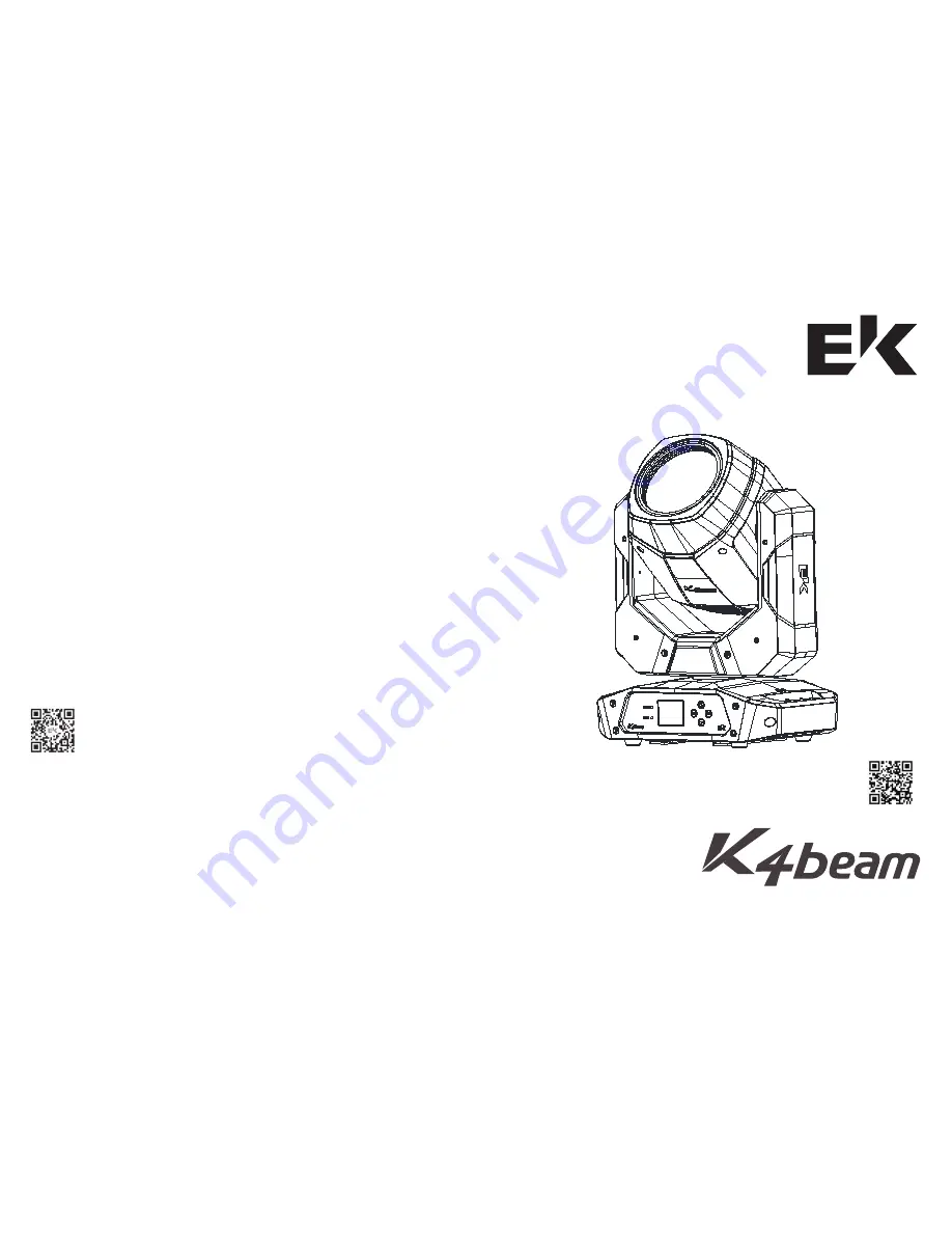 EK K4beam User Manual Download Page 1