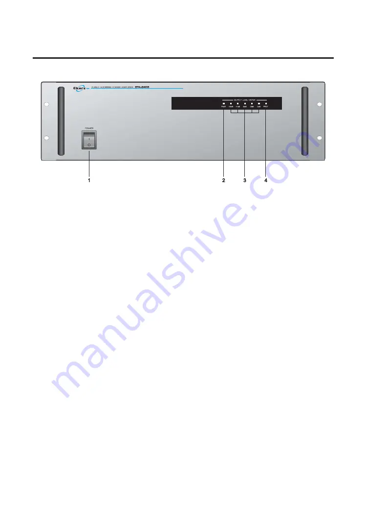 Ekars EPA-2403 Operating Manual Download Page 5