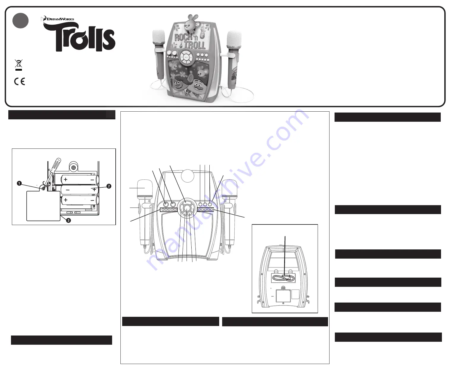 eKids Dreamworks Trolls TR-615 Скачать руководство пользователя страница 8