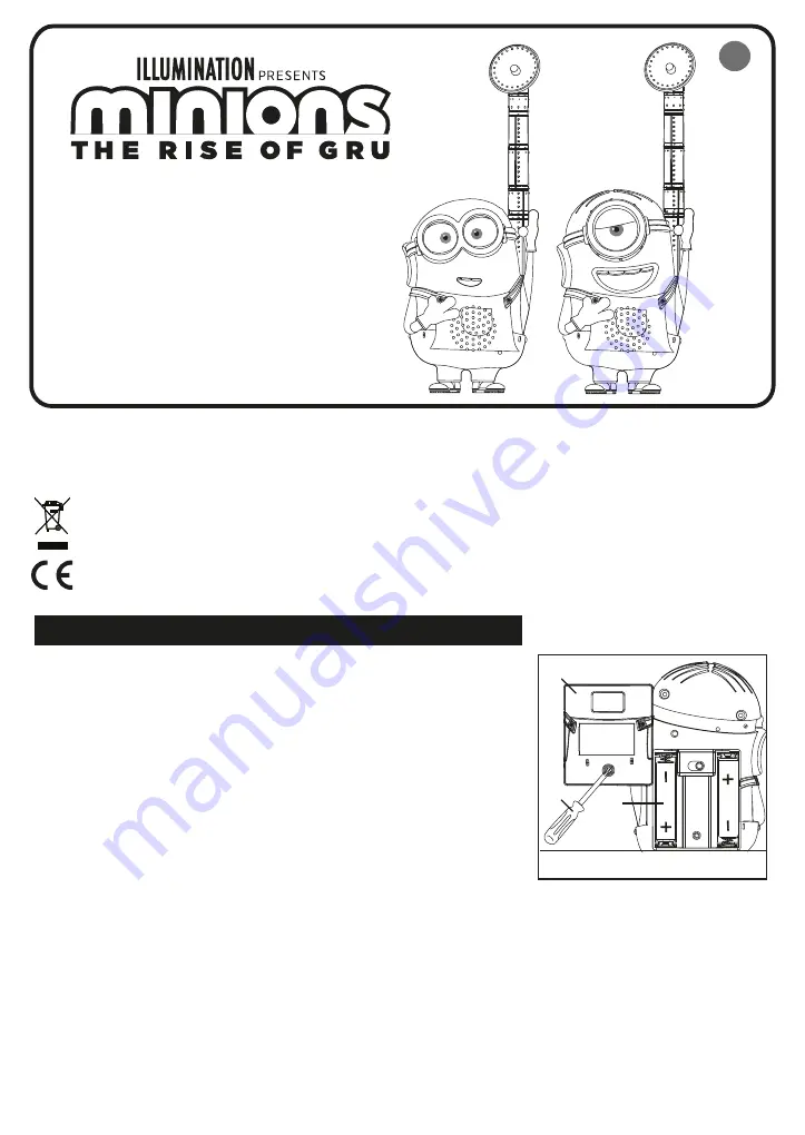 eKids ILLUMINATION MINIONSTHE RISE OF GRU MS-210 Manual Download Page 5