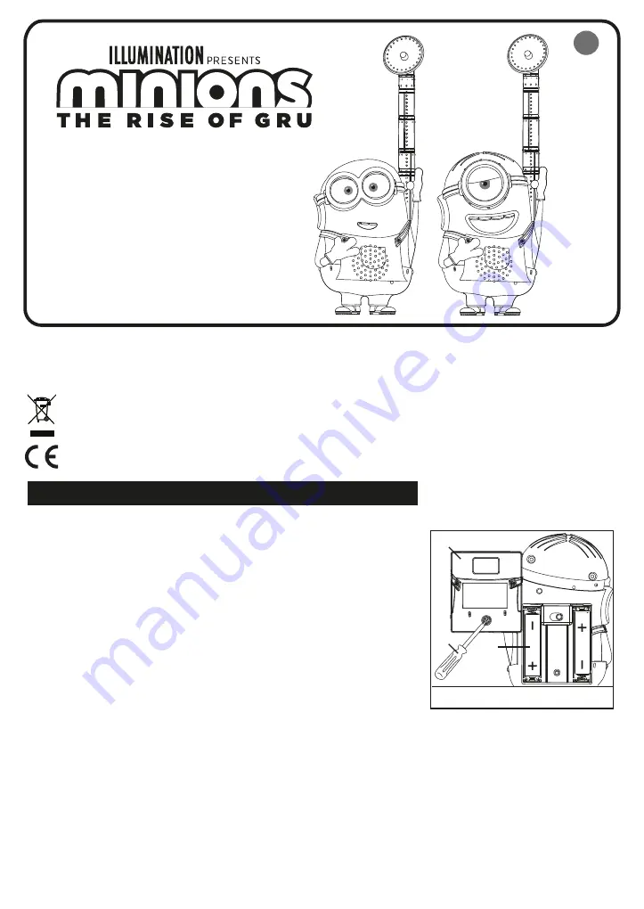 eKids ILLUMINATION MINIONSTHE RISE OF GRU MS-210 Скачать руководство пользователя страница 9