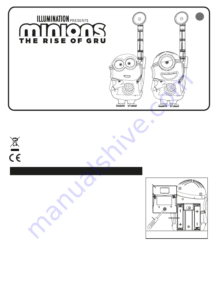 eKids ILLUMINATION MINIONSTHE RISE OF GRU MS-210 Manual Download Page 11