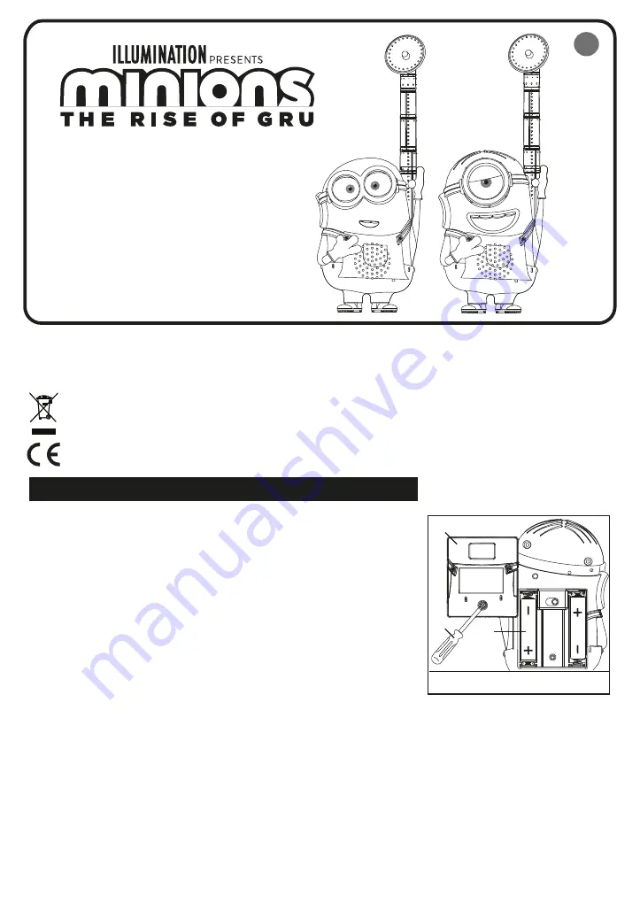 eKids ILLUMINATION MINIONSTHE RISE OF GRU MS-210 Manual Download Page 13