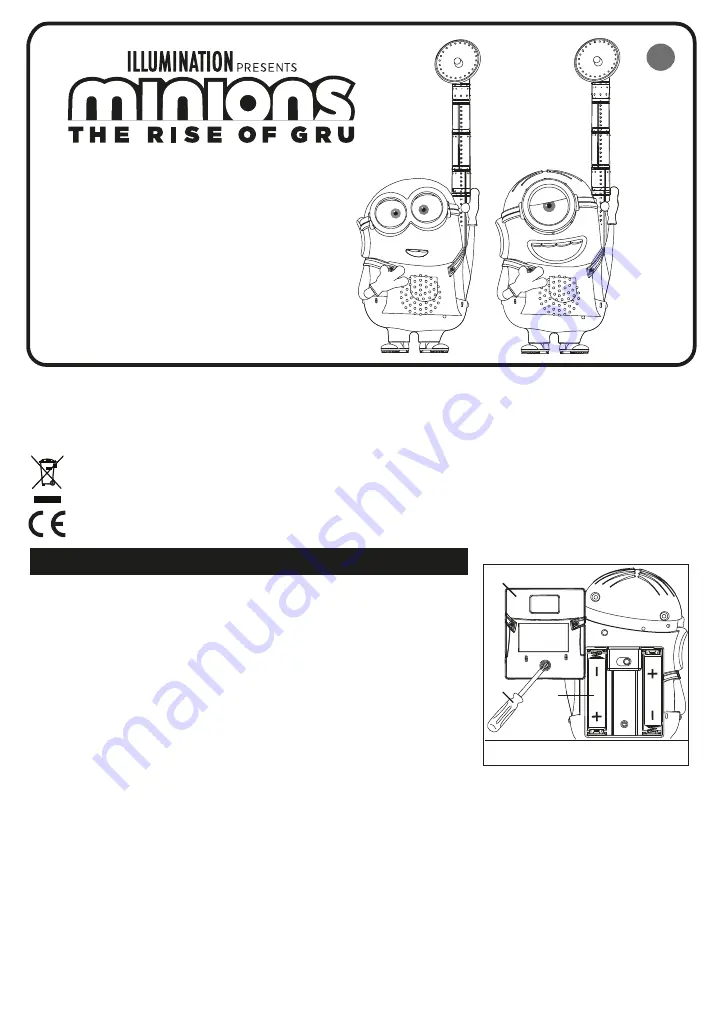 eKids ILLUMINATION MINIONSTHE RISE OF GRU MS-210 Manual Download Page 15