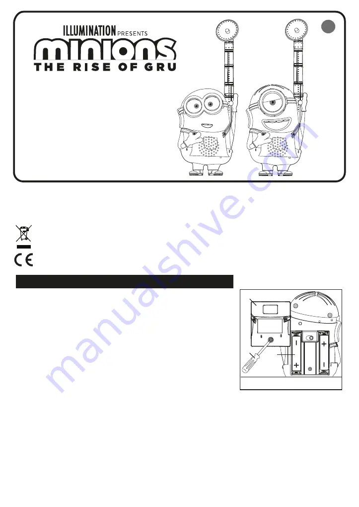 eKids ILLUMINATION MINIONSTHE RISE OF GRU MS-210 Manual Download Page 21