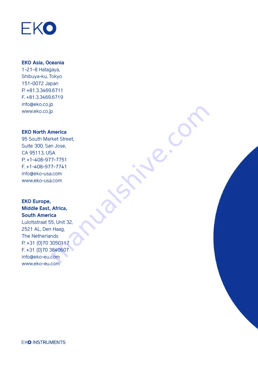 EKO MS-56 Instruction Manual Download Page 27