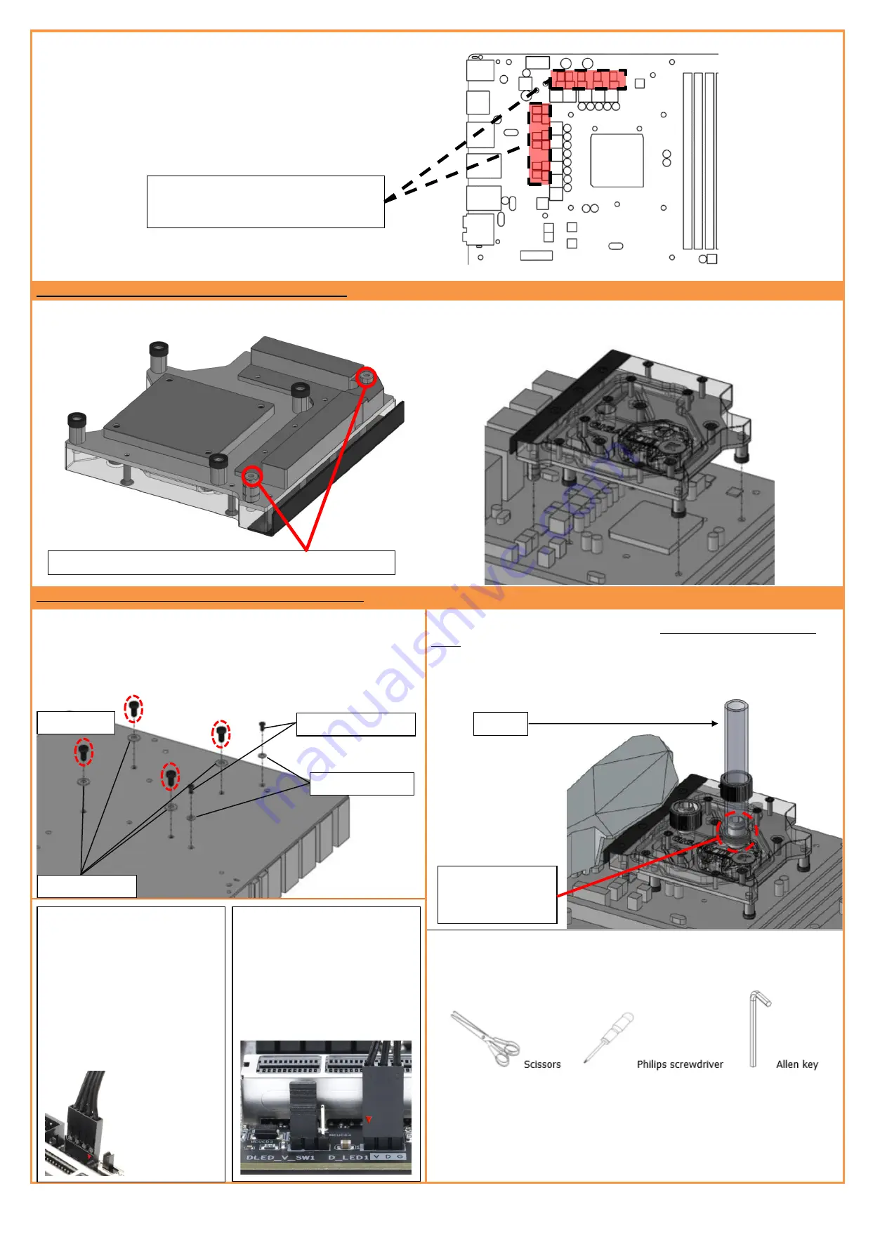 ekwb EK-FB GA Z270X Monoblock Series Installation Manual Download Page 2