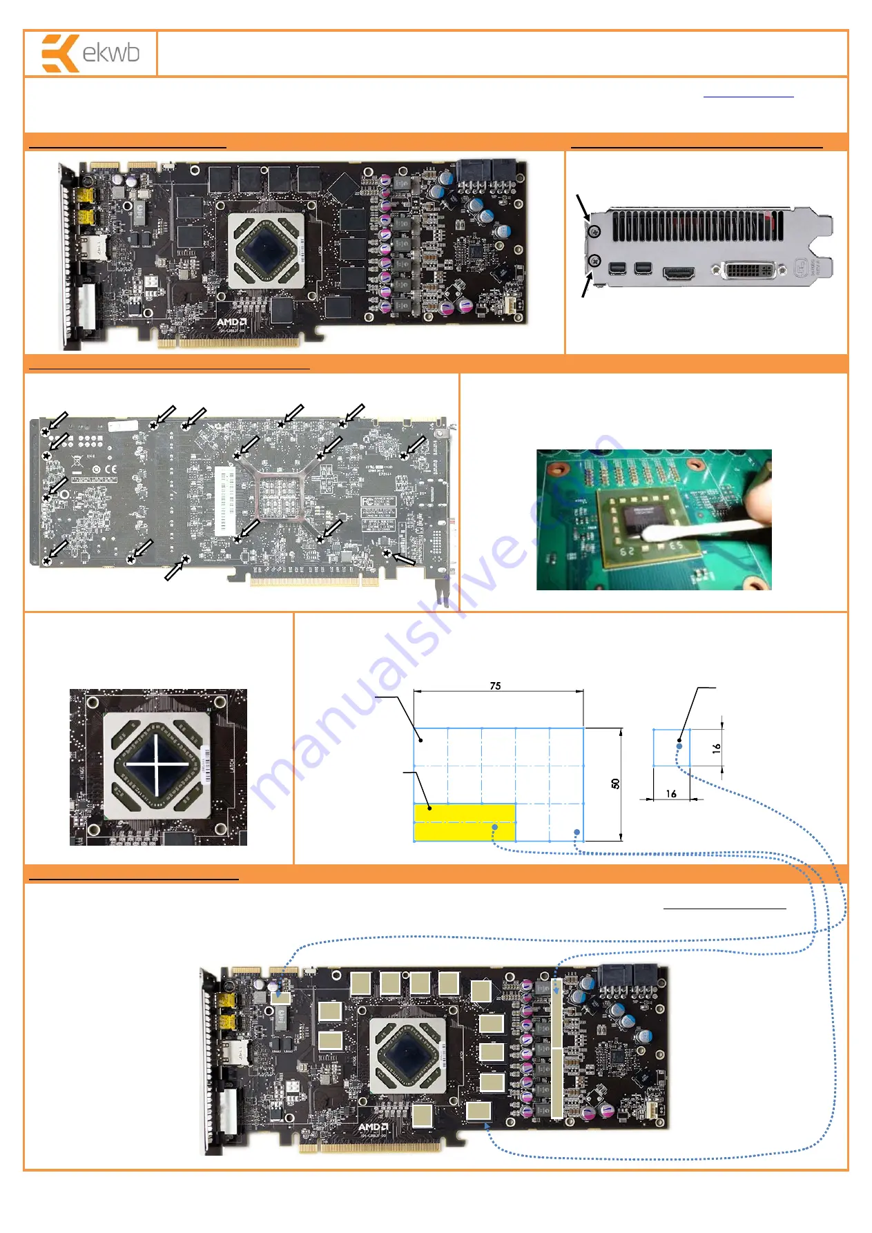 ekwb EK-FC7970 Series Installation And Mounting Manual Download Page 1