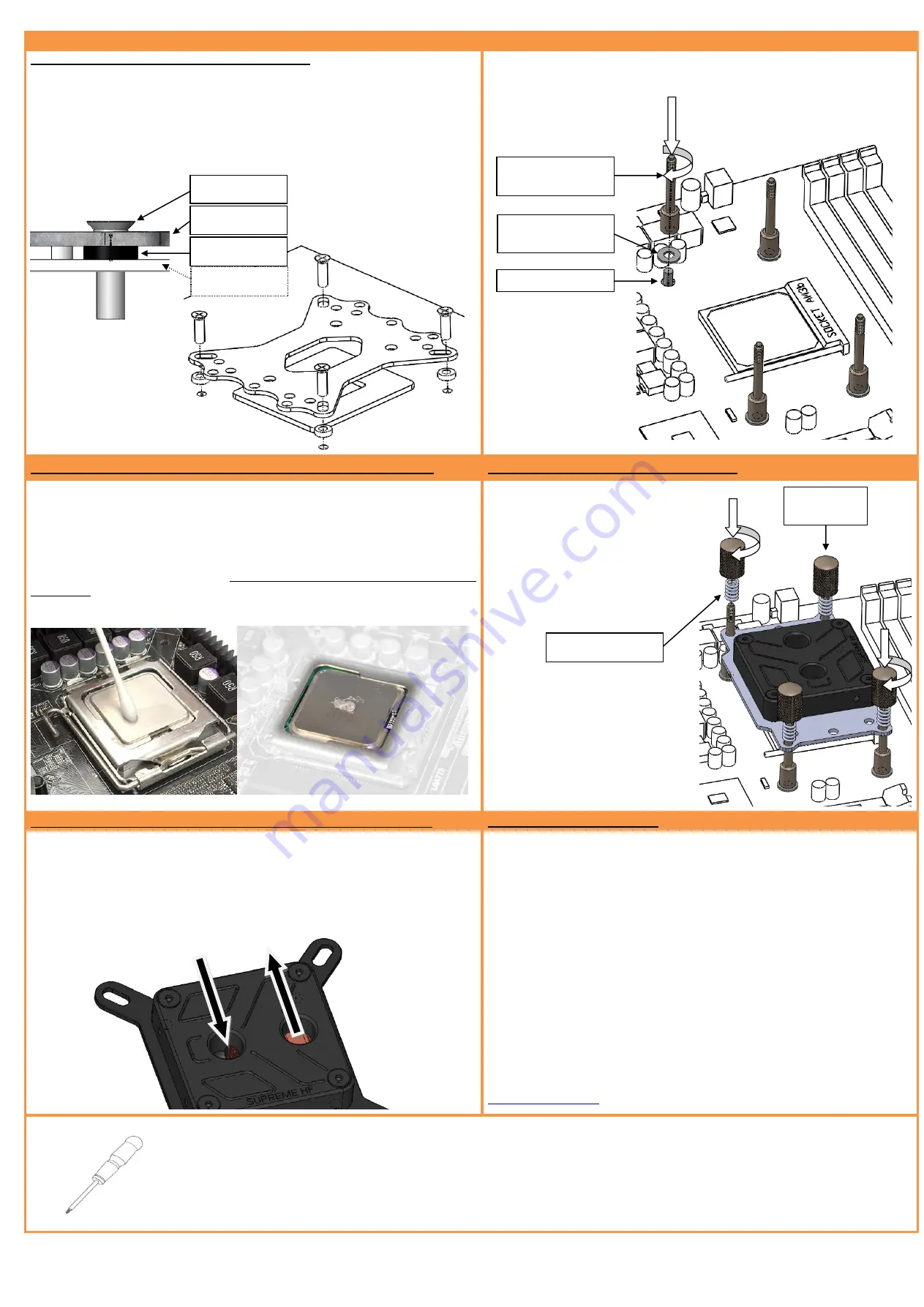 ekwb EK-Supreme HF Series Installation And Mounting Manual Download Page 2