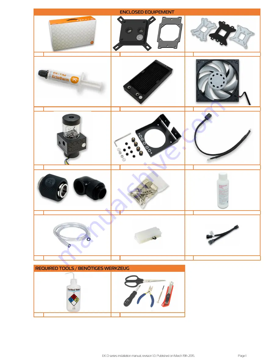 ekwb EK User Manual Download Page 2