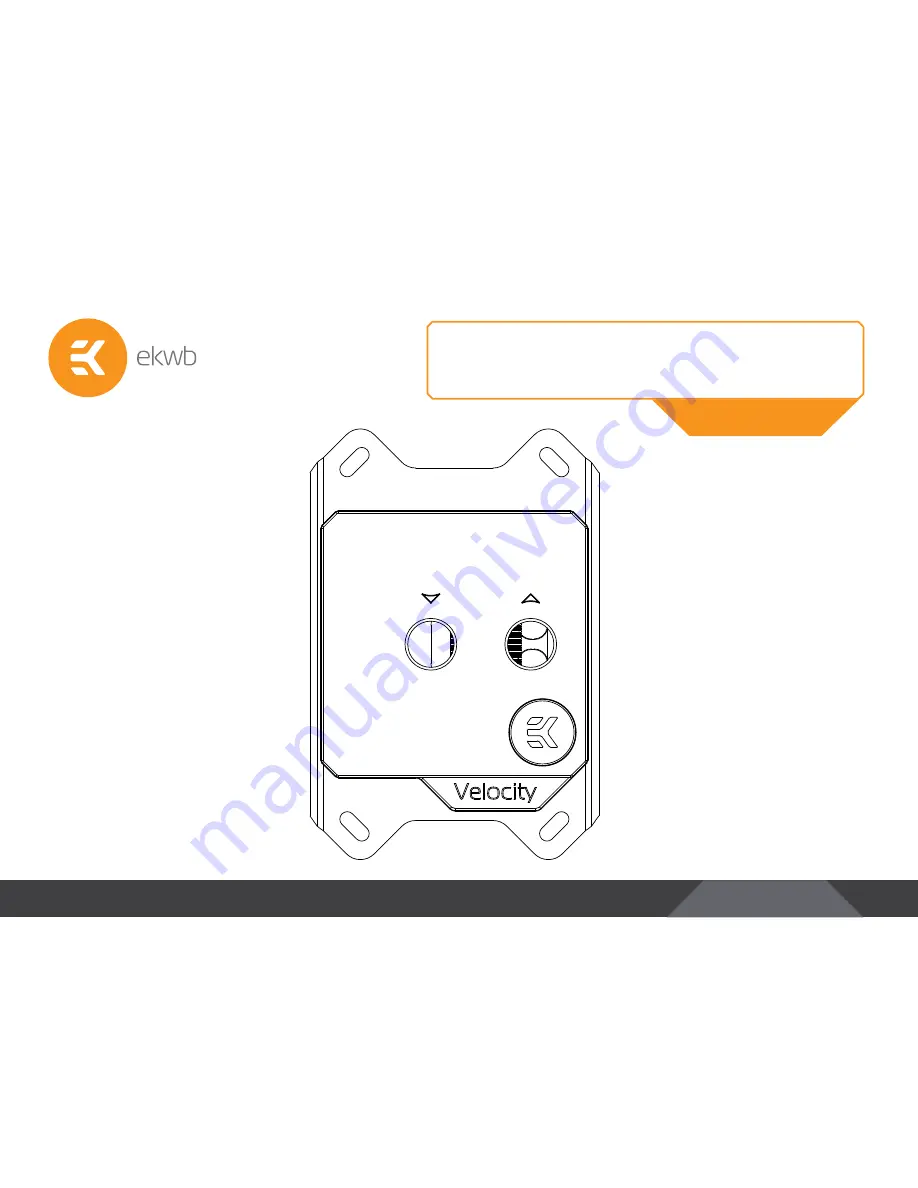 ekwb Velocity-AMD User Manual Download Page 1