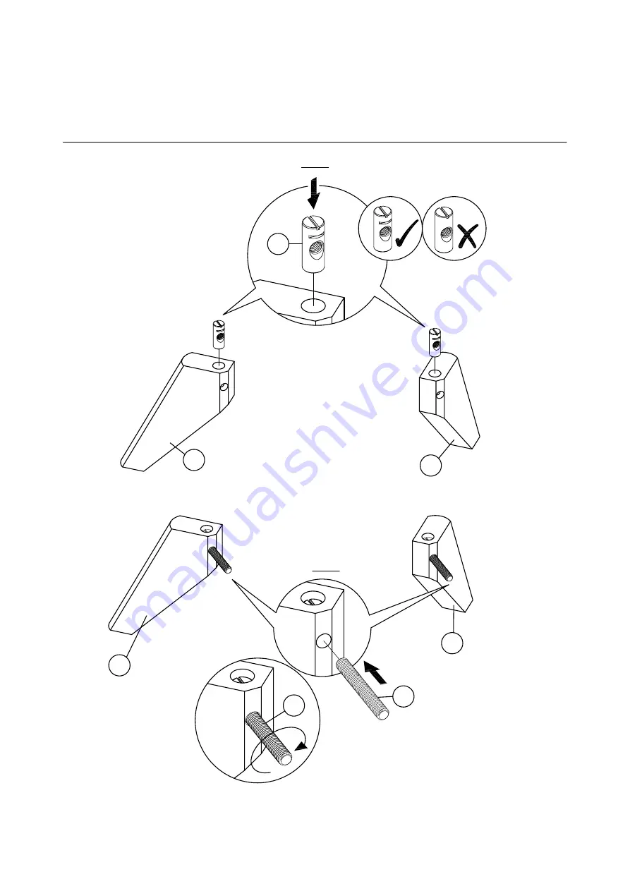 El Corte Inglés IW-17-1128-70-2-0 Assembly Instructions Manual Download Page 5