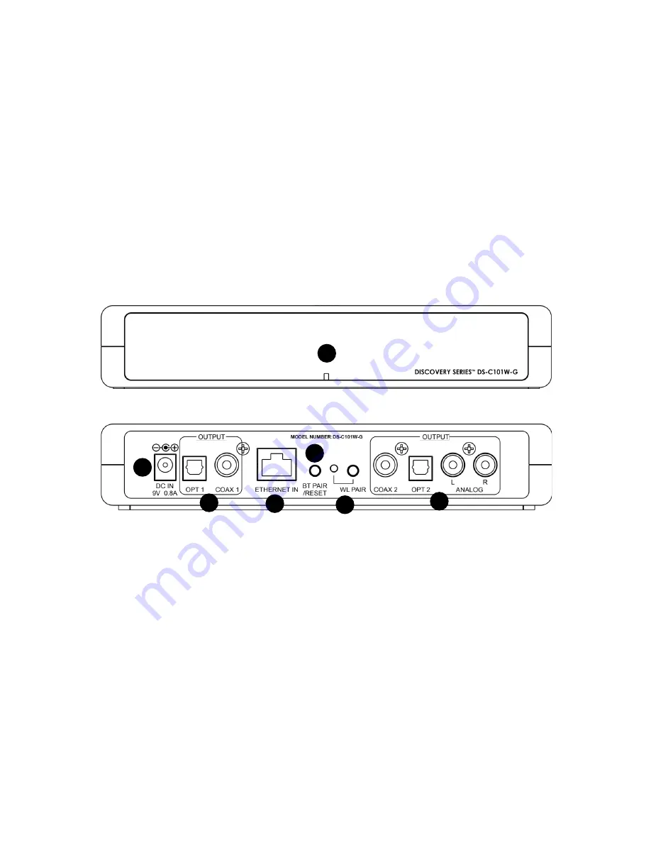 ELAC Discovery Connect DS-C101W-G Operating Instructions Manual Download Page 5