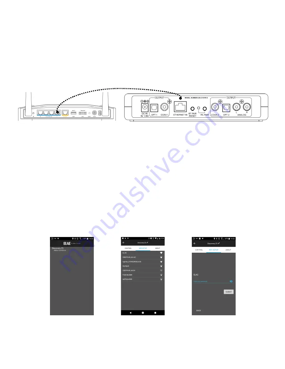 ELAC Discovery Connect DS-C101W-G Operating Instructions Manual Download Page 19