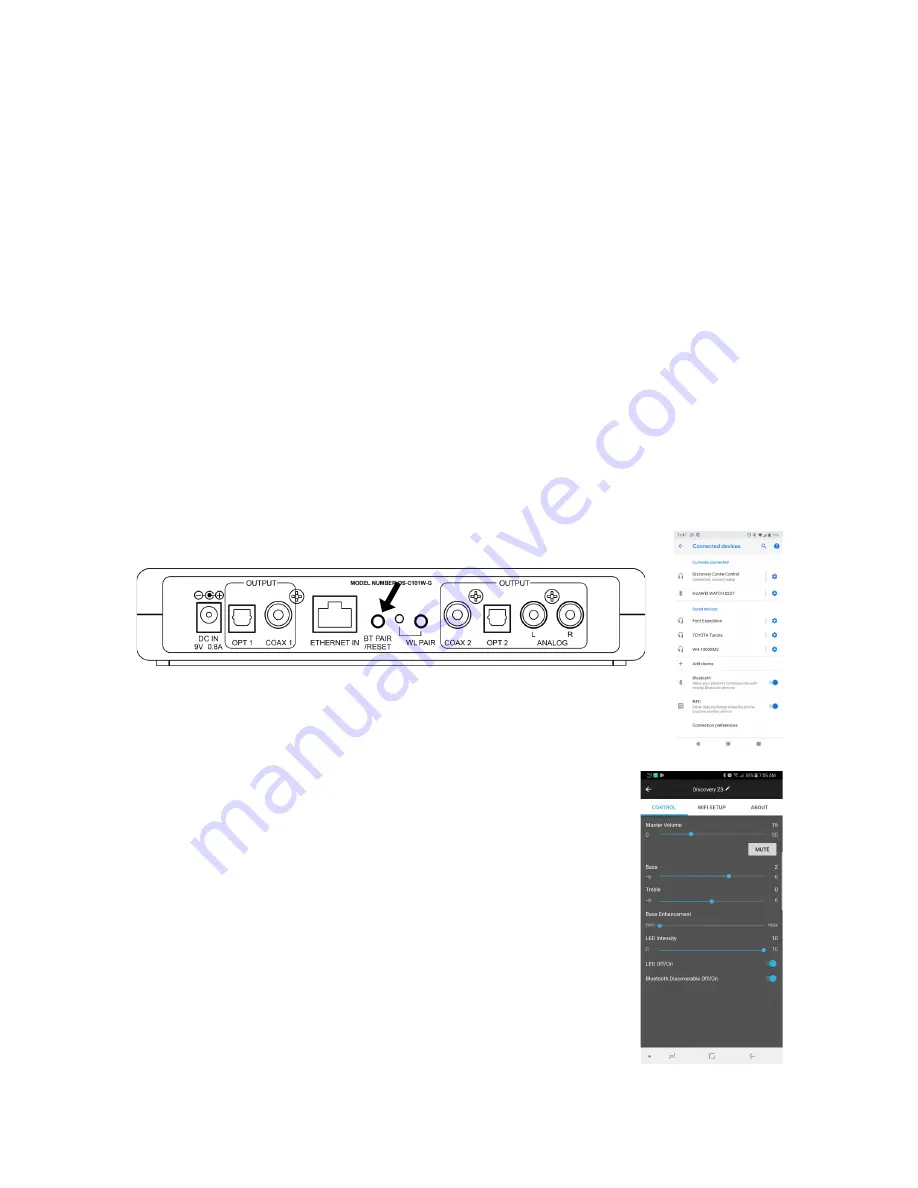 ELAC Discovery Connect DS-C101W-G Operating Instructions Manual Download Page 36