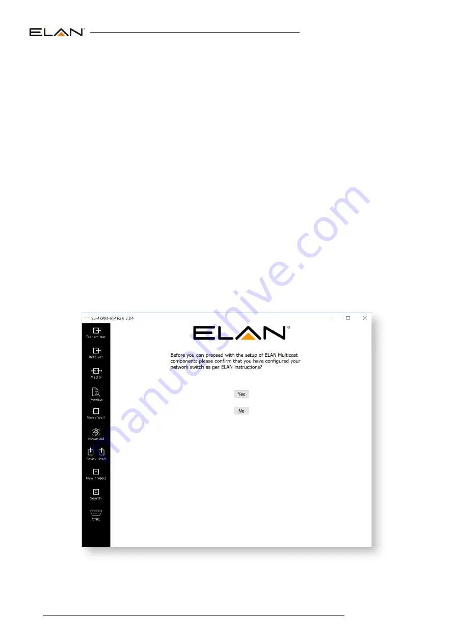 Elan EL-4KPM-VIP-TX User Manual Download Page 24