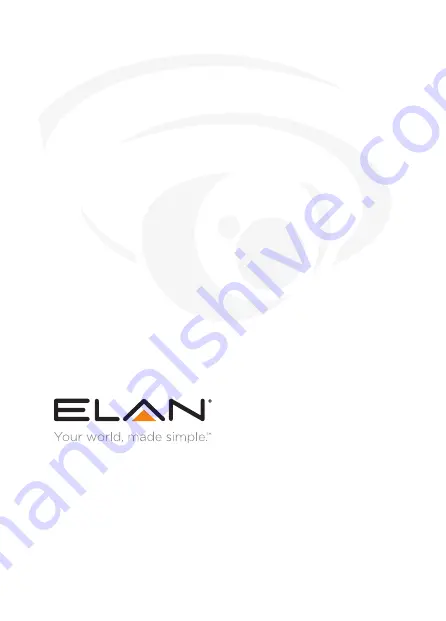 Elan EL-IP-ODA4-BK Quick Start Manual Download Page 12