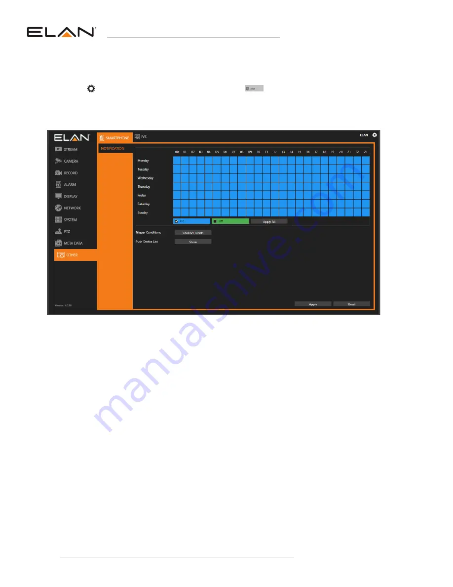 Elan EL-NVR series Owner'S Manual Download Page 48