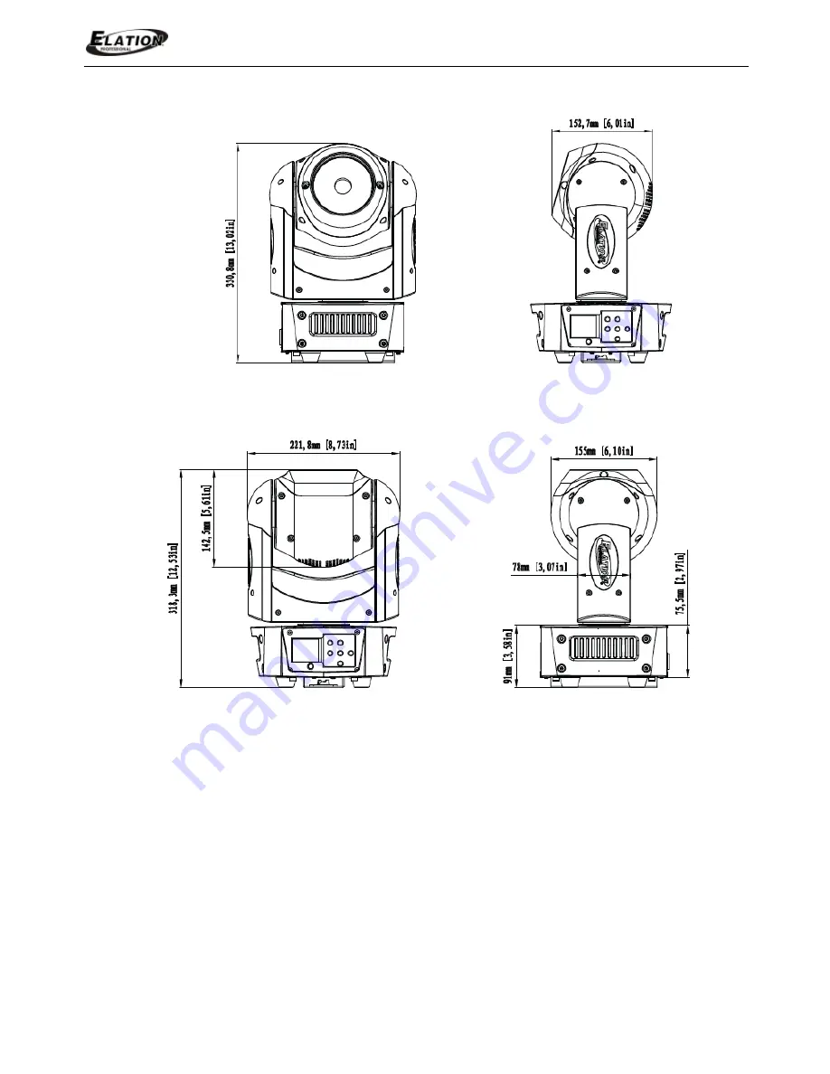 Elation ACL 360i Скачать руководство пользователя страница 32