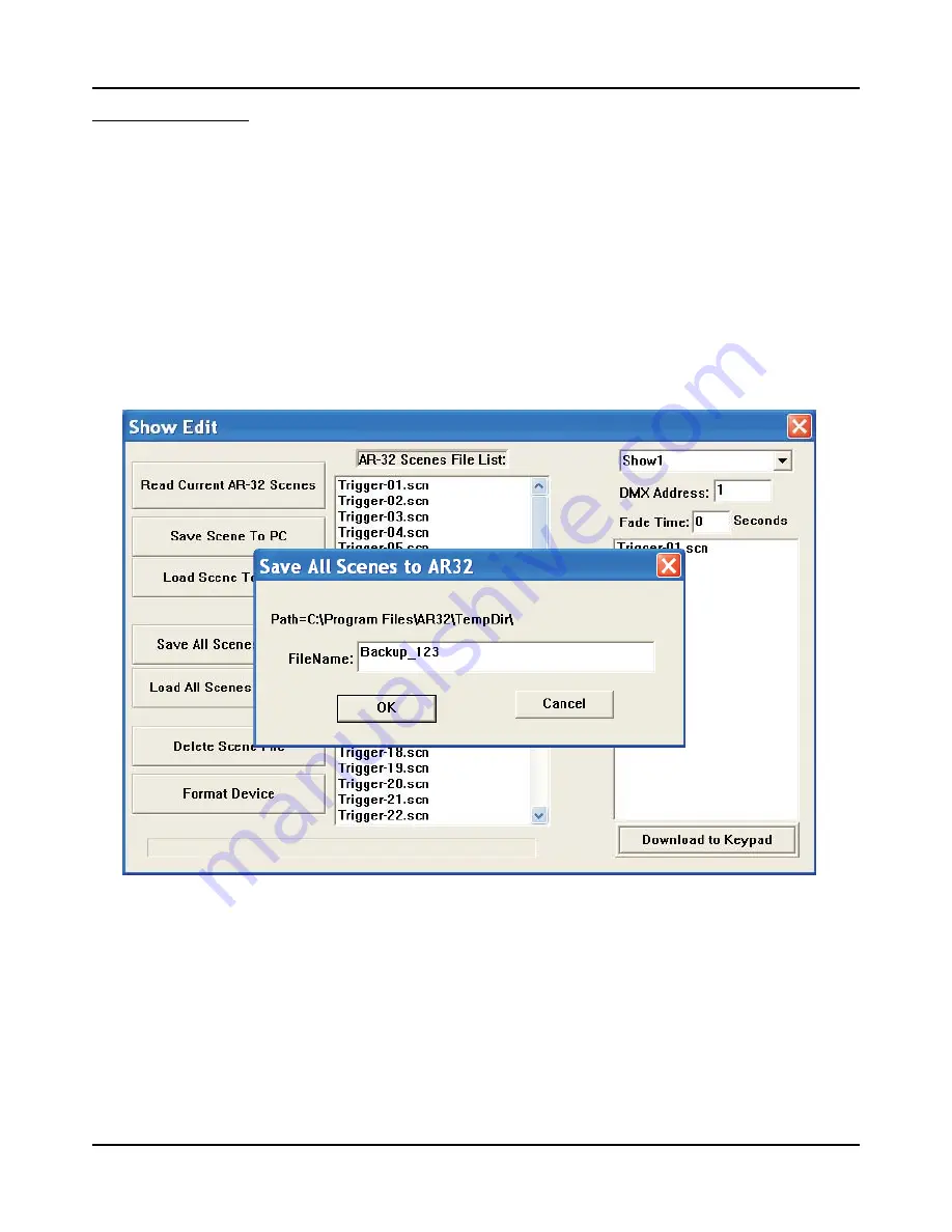 Elation Architectural Show System AR-32RM User Instructions Download Page 22