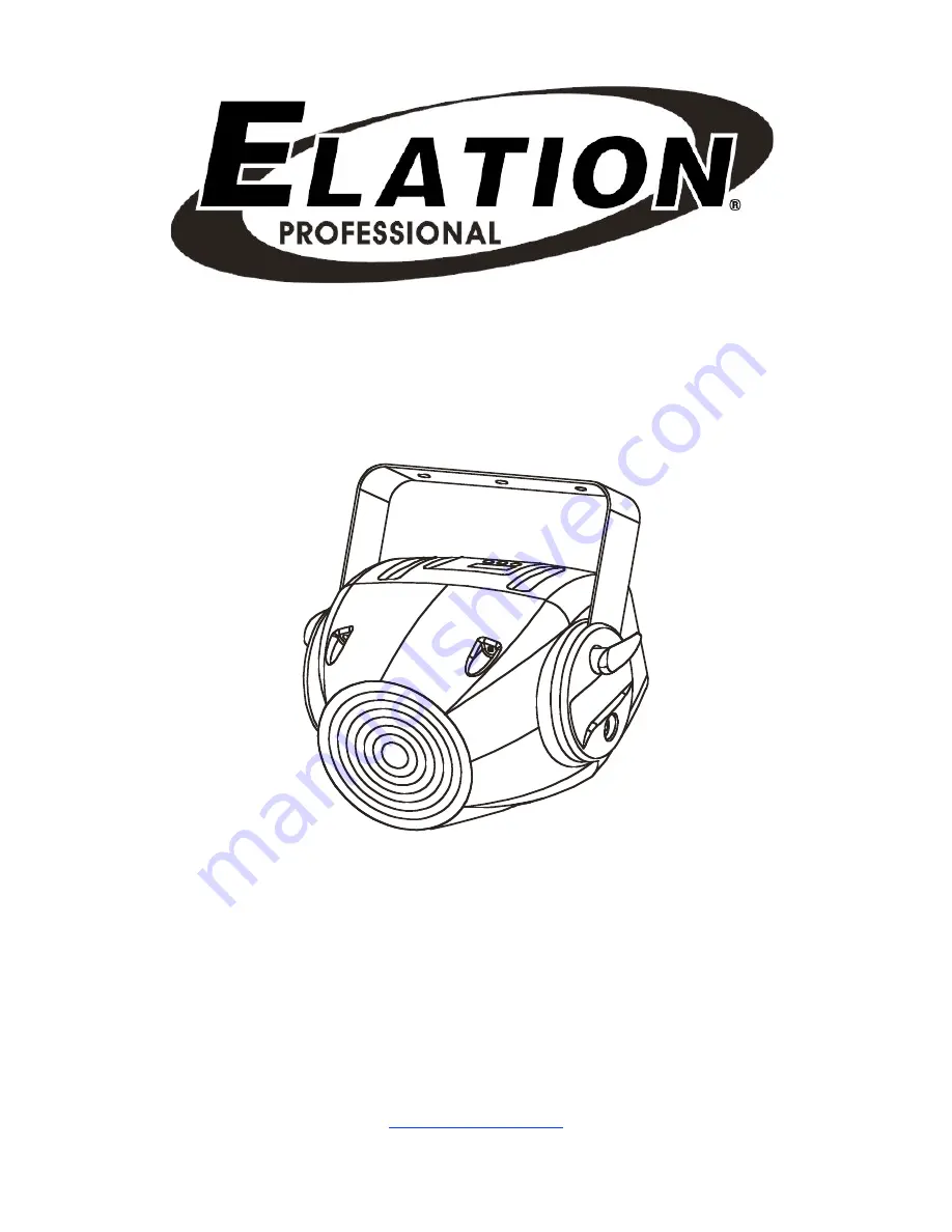 Elation CMY Zoom 250 User Manual Download Page 1