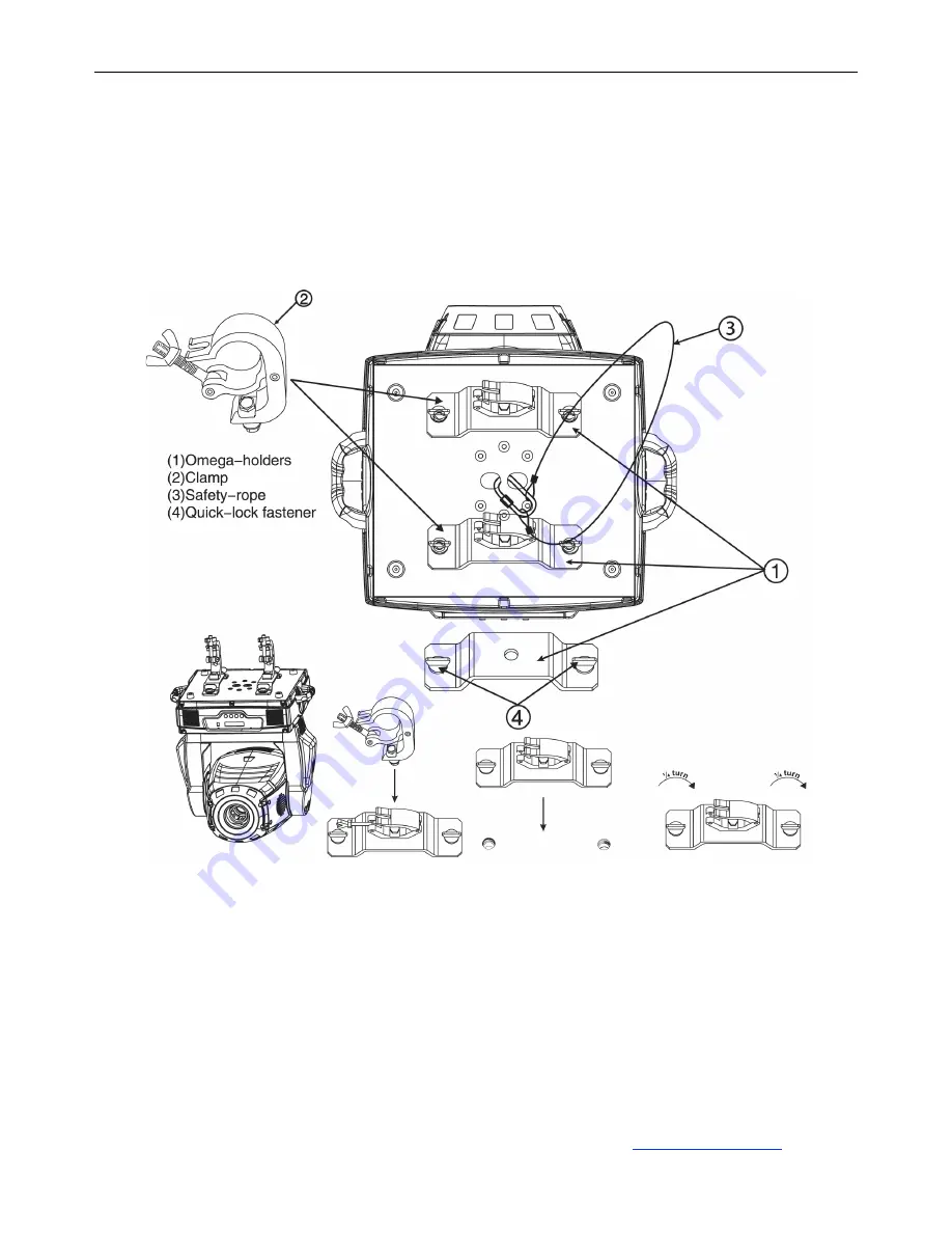 Elation Design Spot 300E Manual Download Page 16