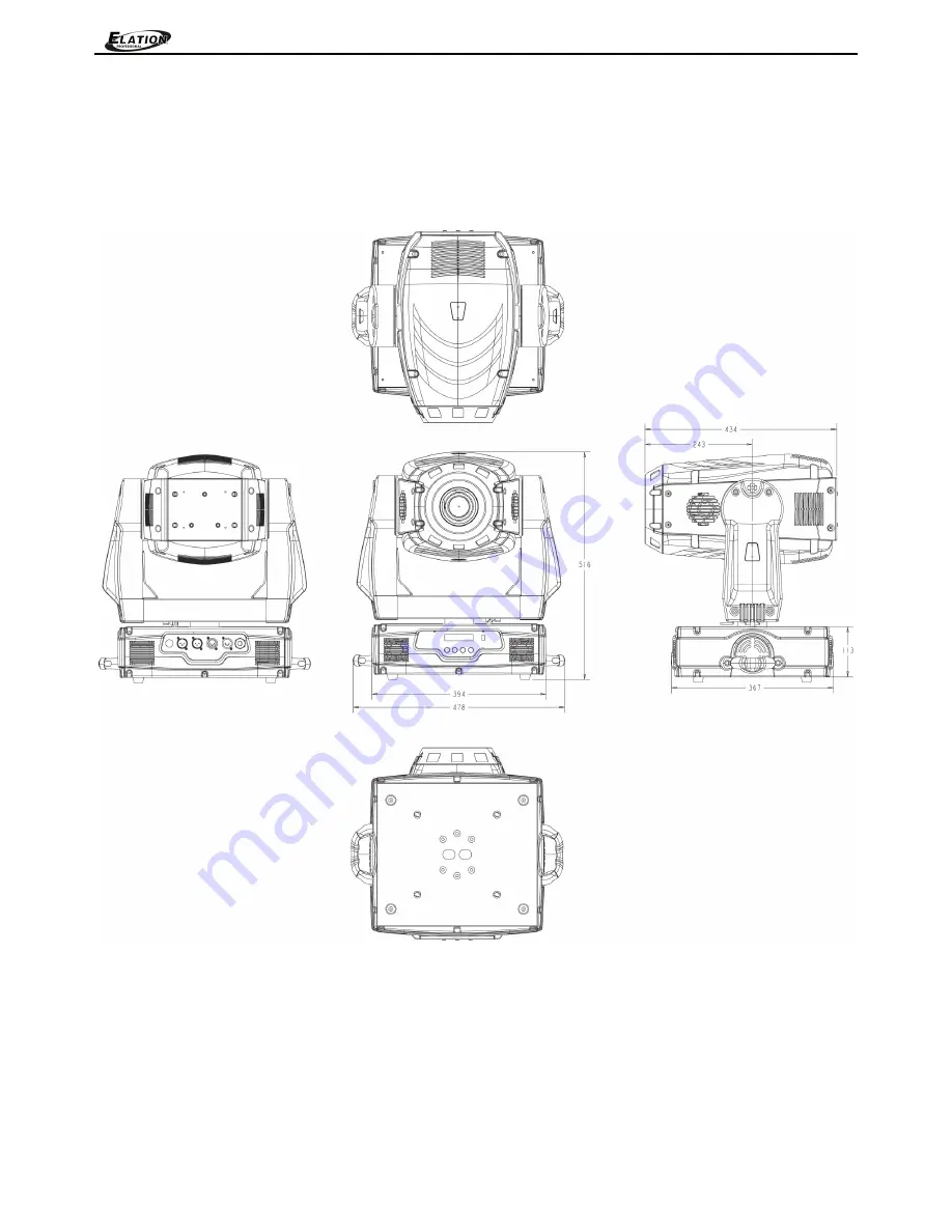 Elation Design Spot 575B User Manual Download Page 52