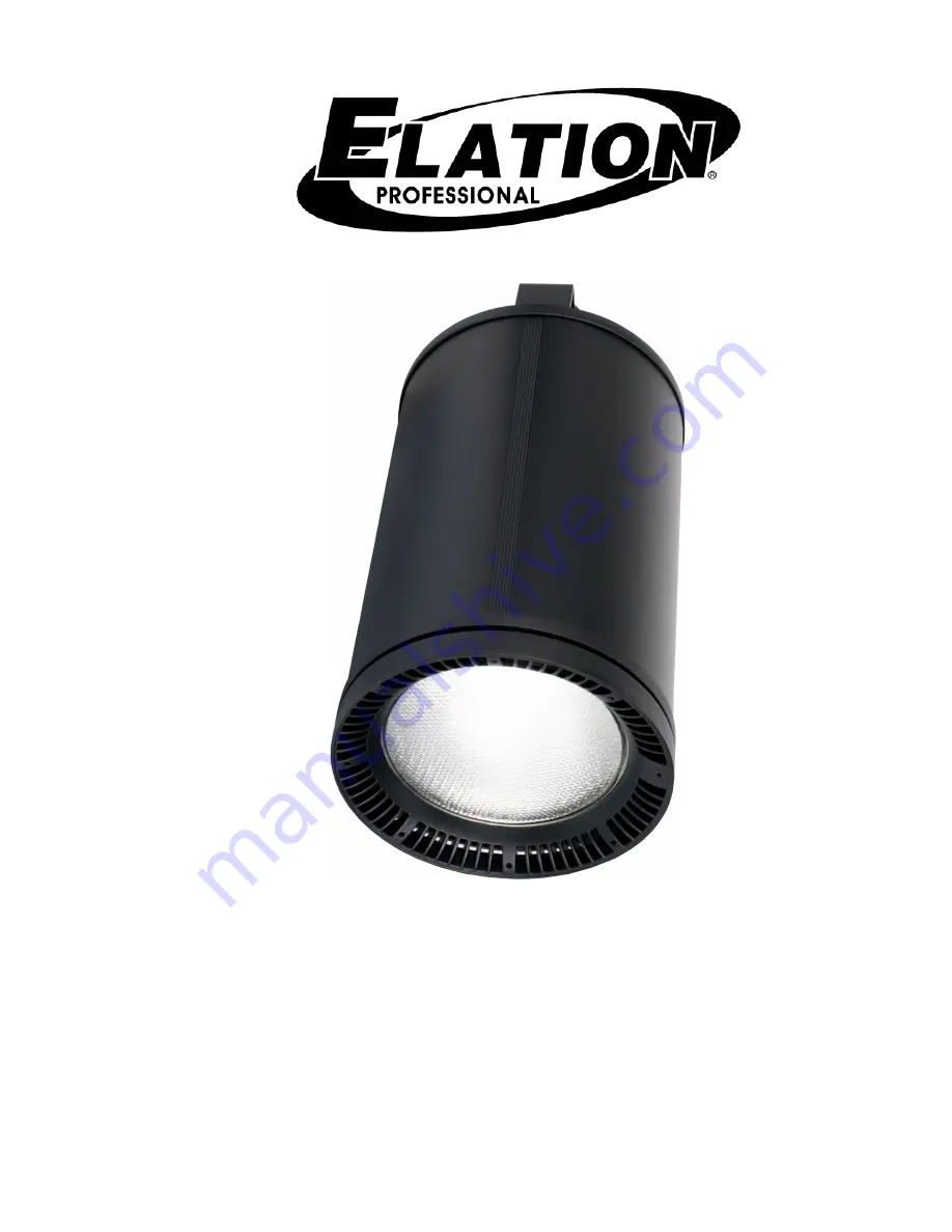 Elation FUZE PENDANT Скачать руководство пользователя страница 1