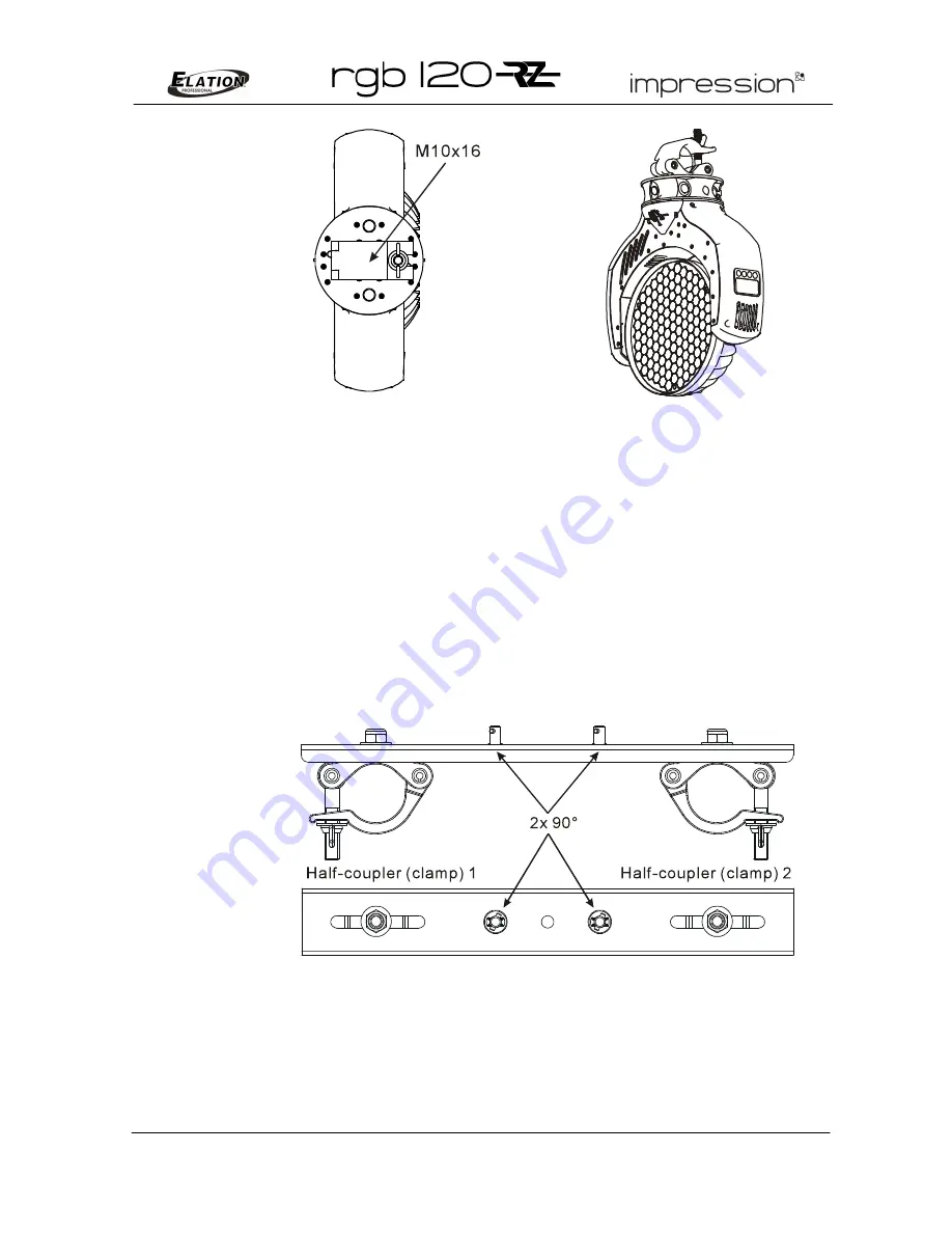 Elation impression rgb 120rz User Manual Download Page 13