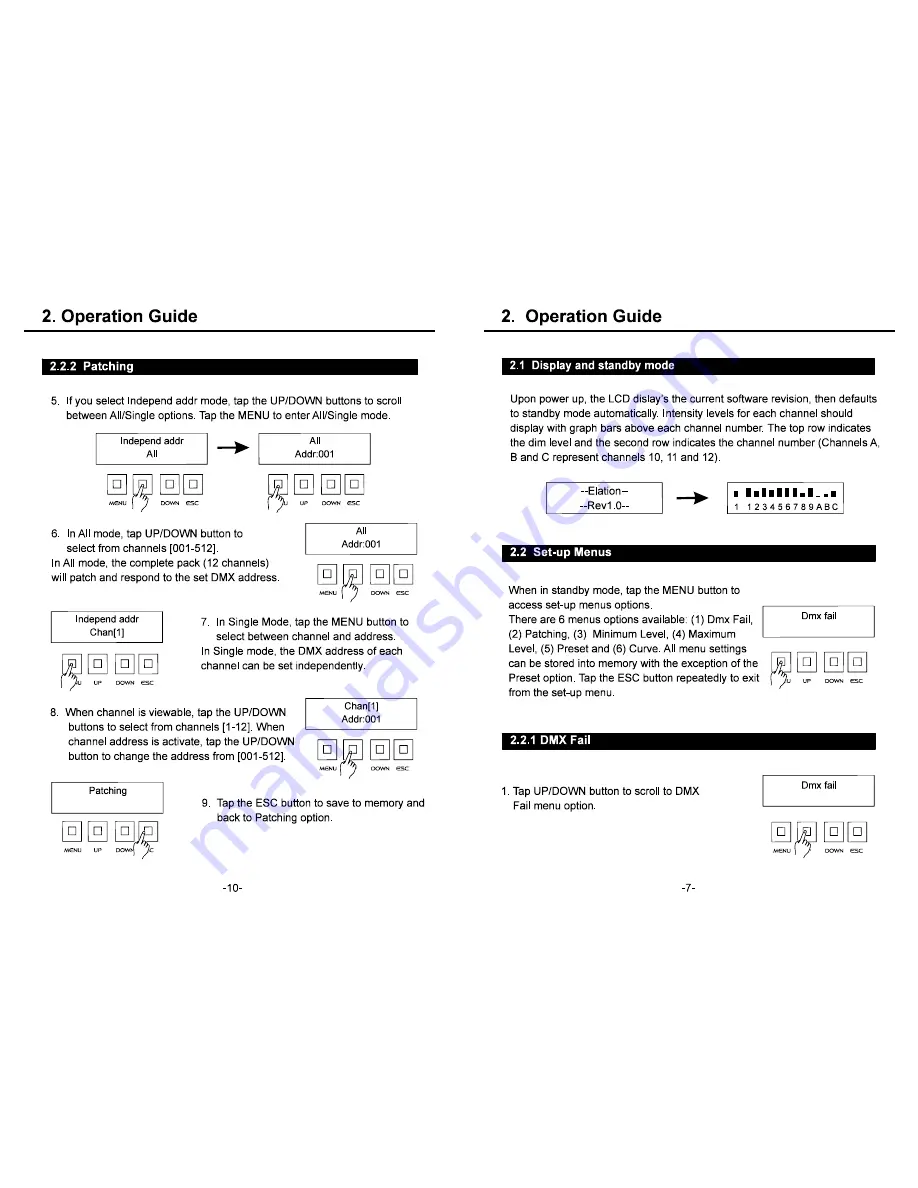 Elation RMD-1210 User Instructions Download Page 9