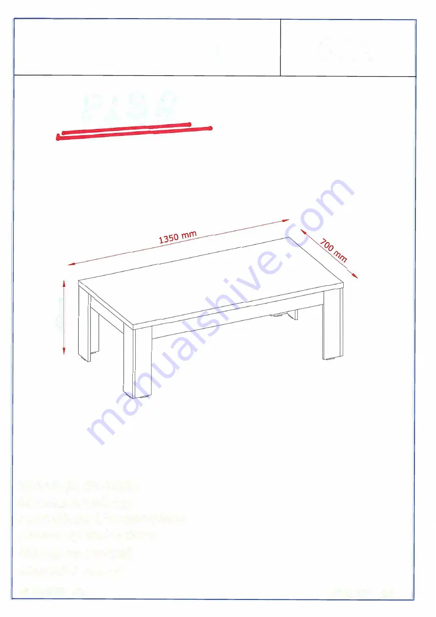 Elba 07A Assembly Instructions Manual Download Page 1