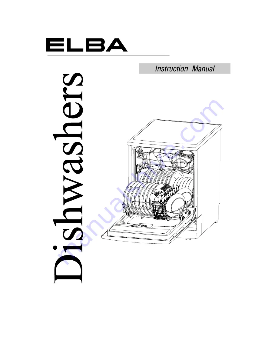 Elba EDW-1290 Скачать руководство пользователя страница 1