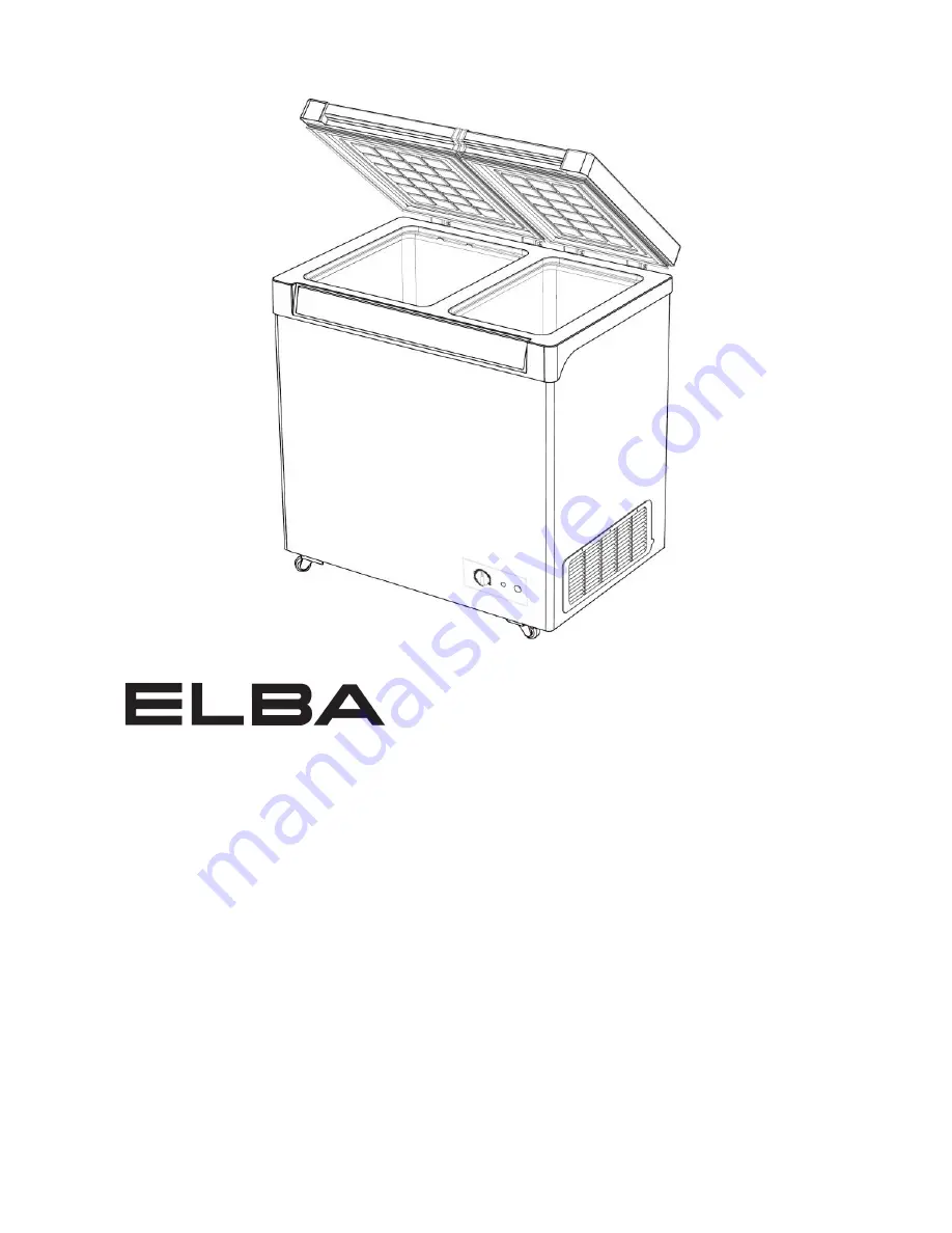 Elba EF-D2418 Owner'S Manual Download Page 1