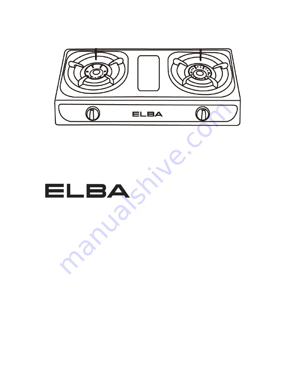 Elba EGS-F7102(SS) Скачать руководство пользователя страница 1