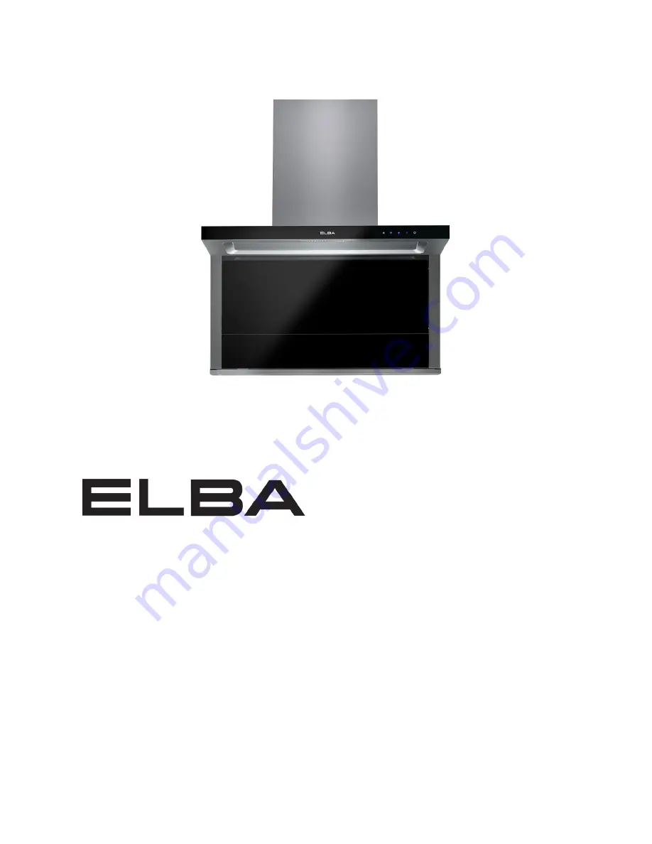 Elba EH-G9325ST Owner'S Manual Download Page 1