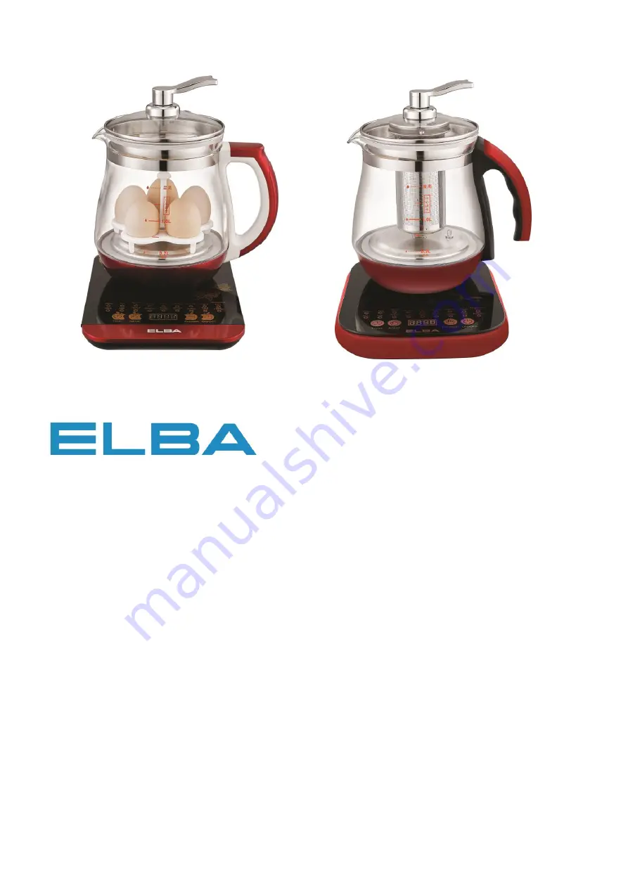 Elba EHP-G1583G(RD) Owner'S Manual Download Page 1