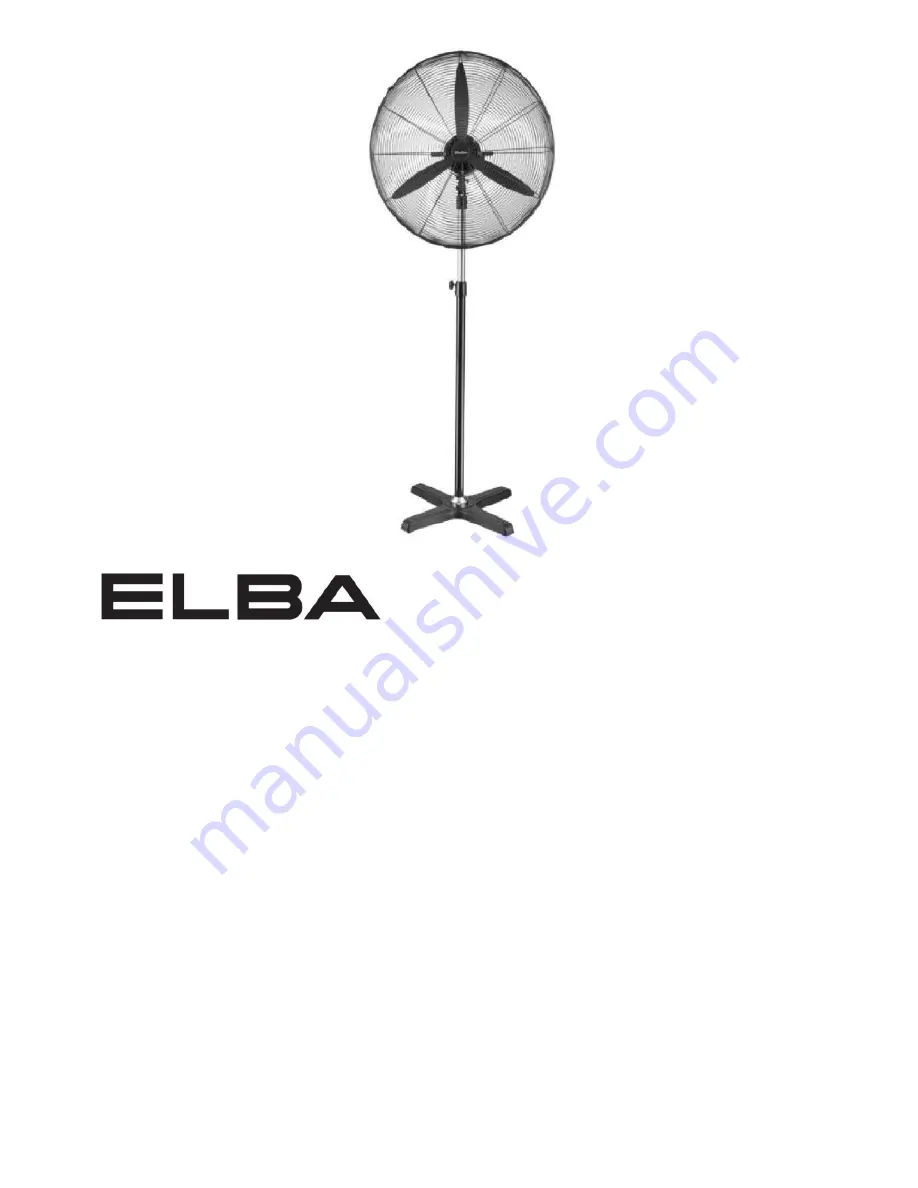 Elba EISF-G2601(BK) Owner'S Manual Download Page 1