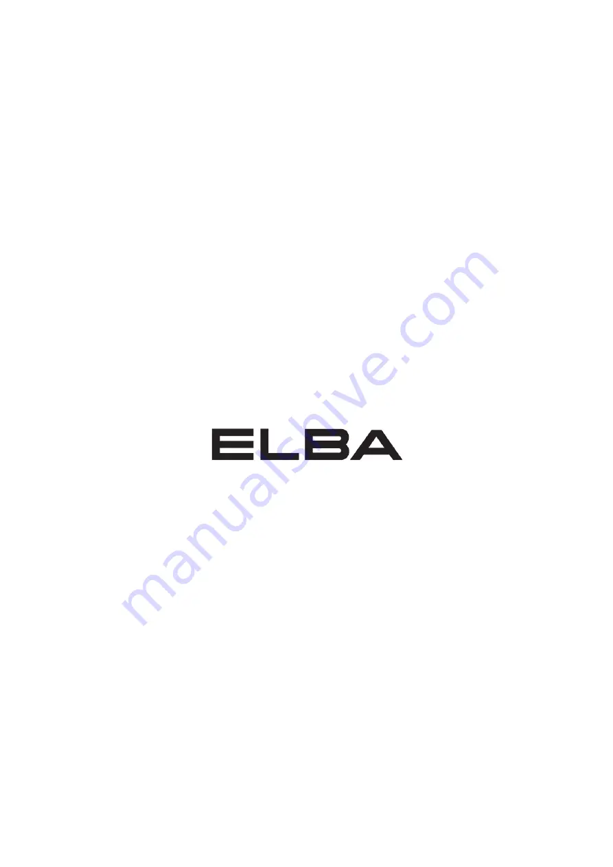 Elba EJE-J7580(SS) Owner'S Manual Download Page 7