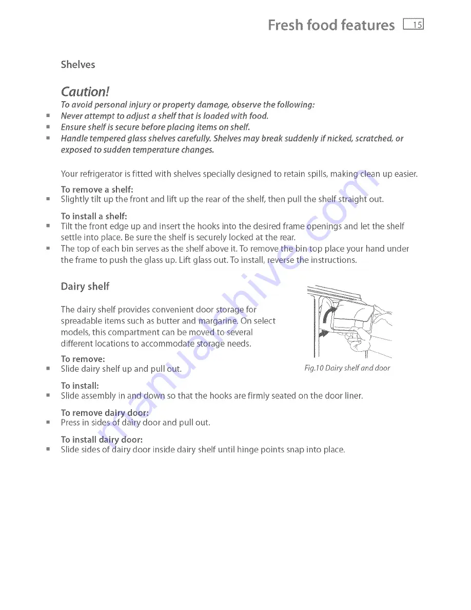 Elba ELBA RX256E Installation Instructions And User Manual Download Page 16