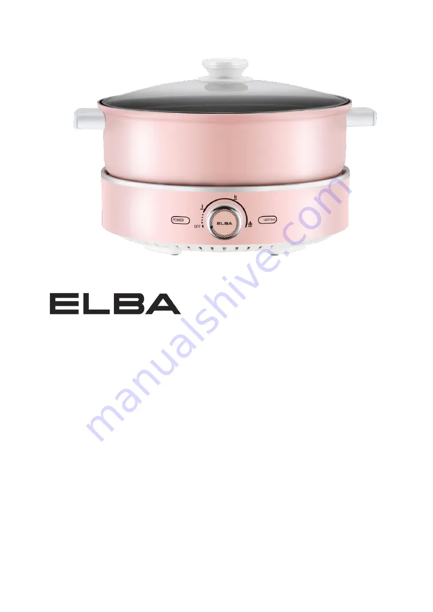 Elba EMC-K5015PK Owner'S Manual Download Page 1