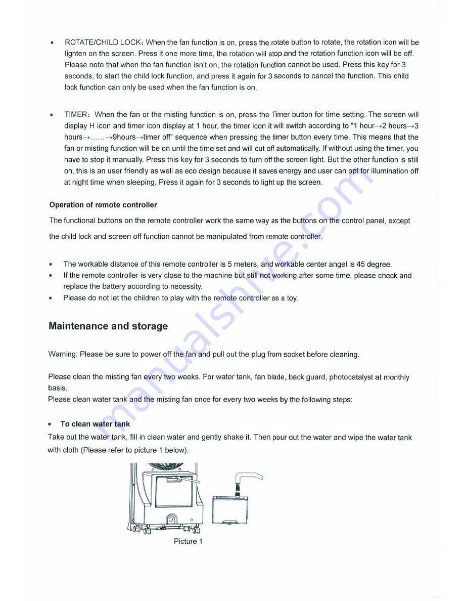 Elba EMF-D1293RC Owner'S Manual Download Page 6