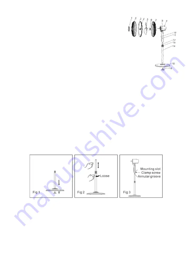 Elba ESF-E1644TM Owner'S Manual Download Page 3