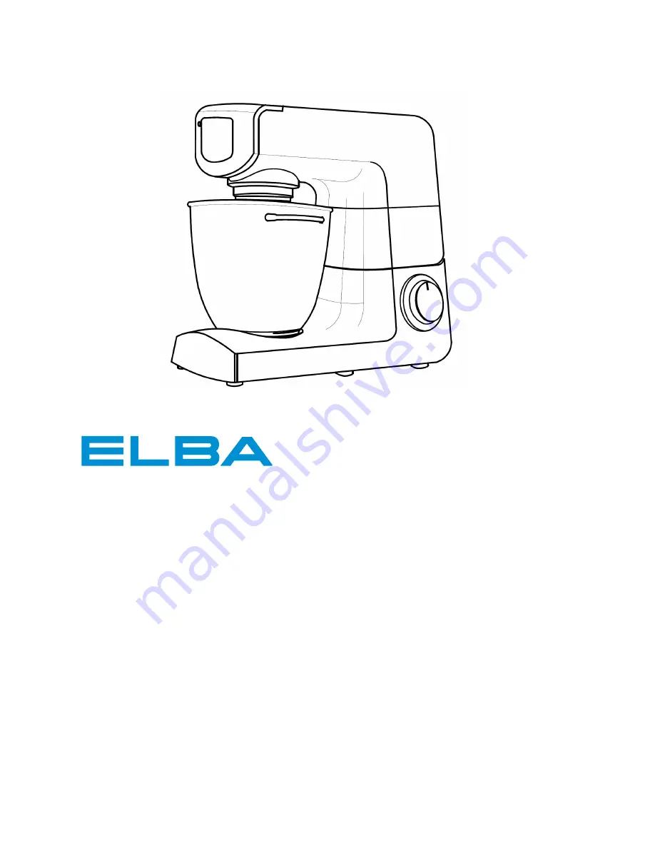 Elba ESMB-D5515(GR) Owner'S Manual Download Page 1