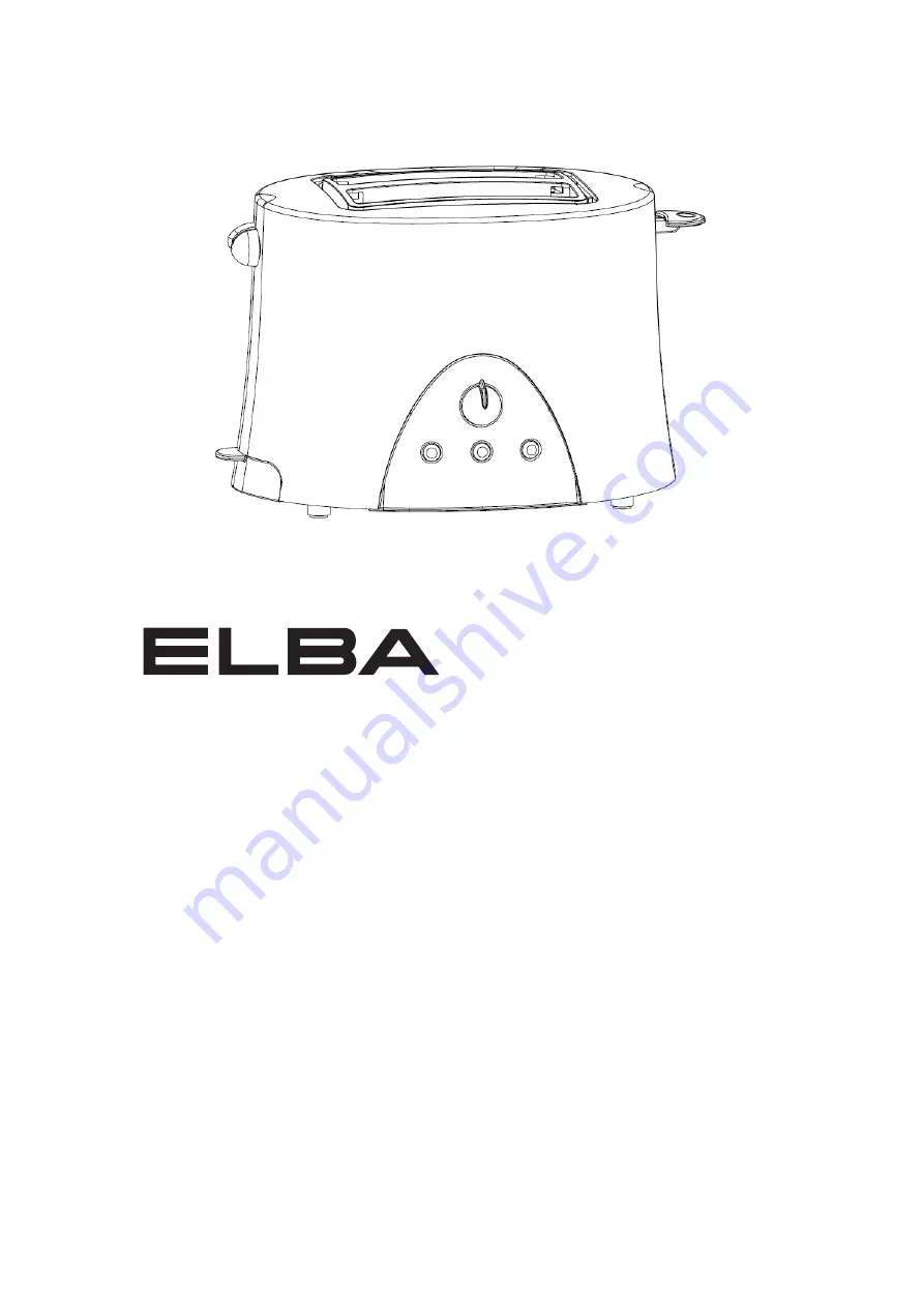 Elba ET-D2787 Скачать руководство пользователя страница 1