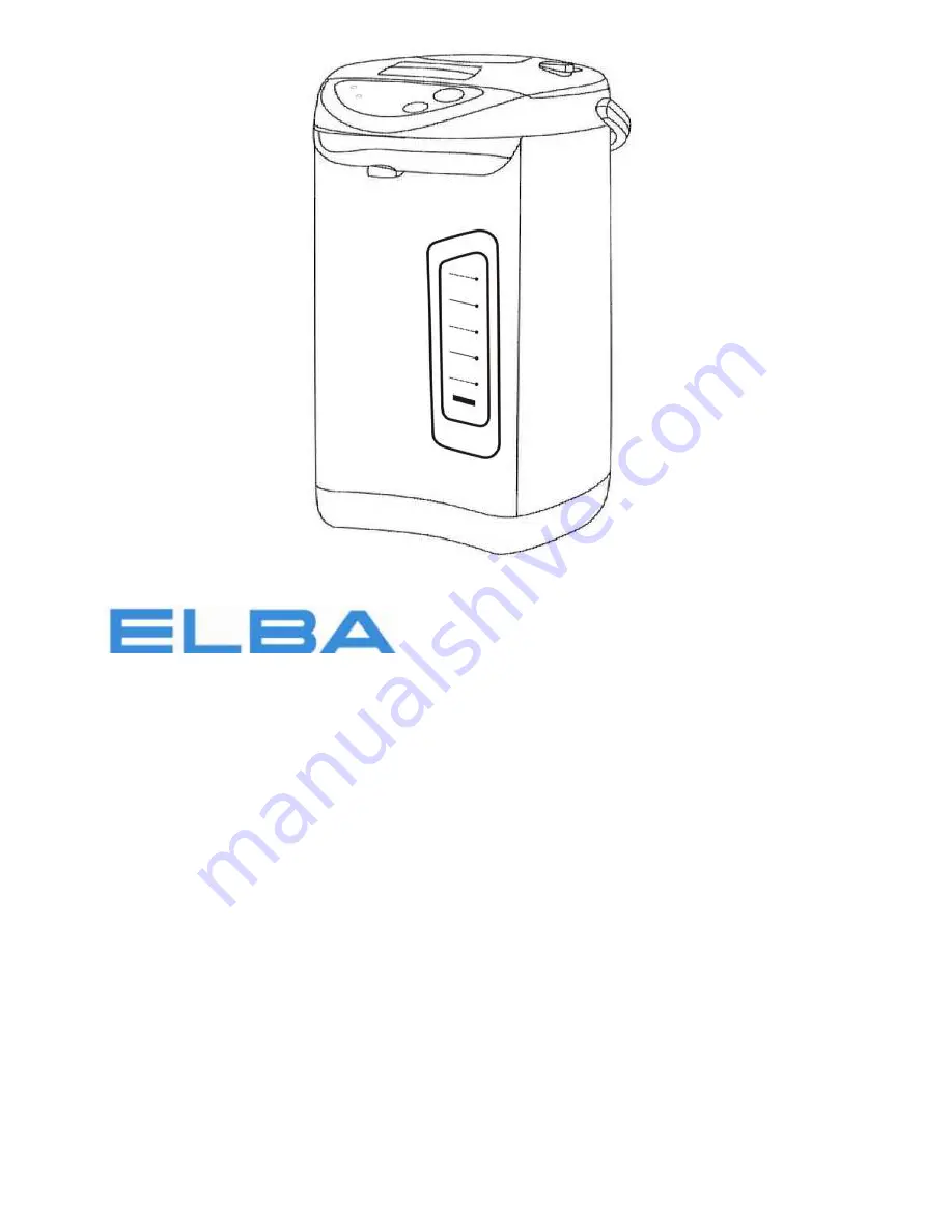 Elba ETP-C4221 Owner'S Manual Download Page 1