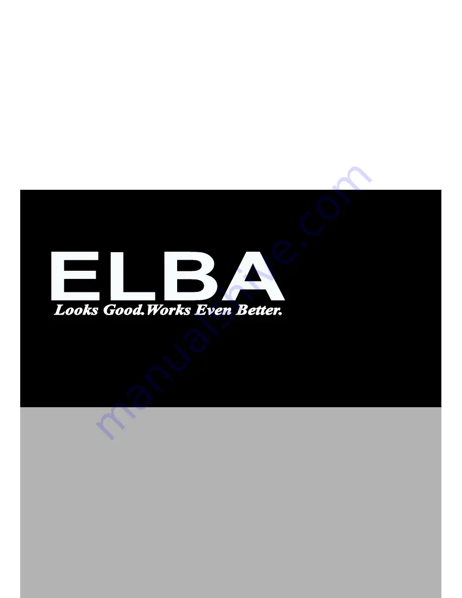 Elba EWF-6560E User Manual Download Page 1