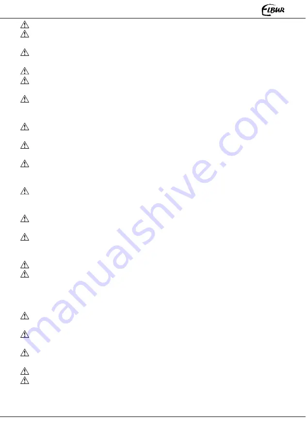 Elbur PB 636 IV Instructions For Use Manual Download Page 11