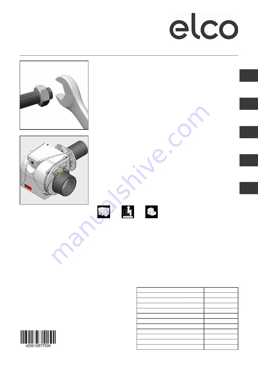 elco 3143665 Скачать руководство пользователя страница 1