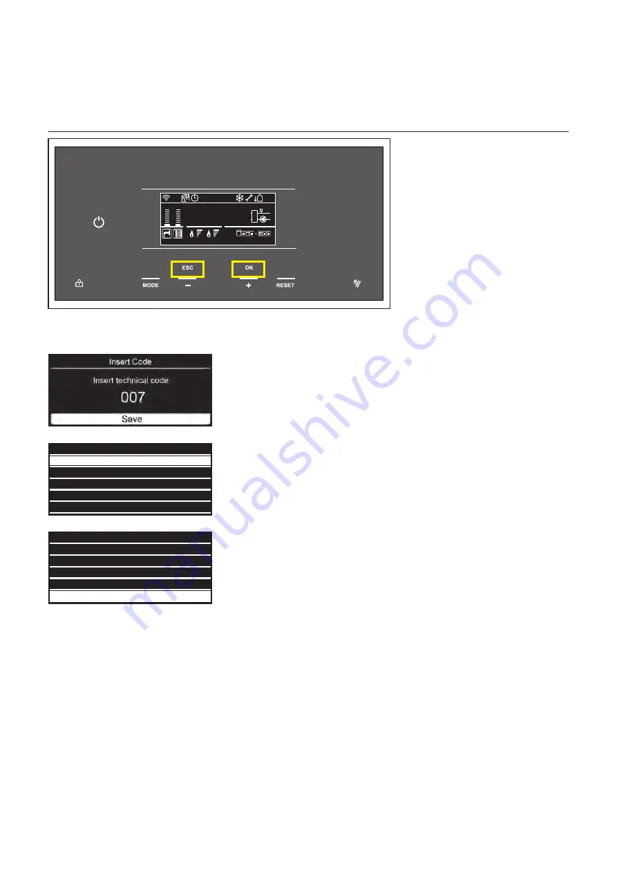 elco THISION L PLUS Operating Manual Download Page 58